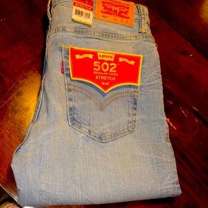 Boys Levi’s 12H 502 regular taper stretch